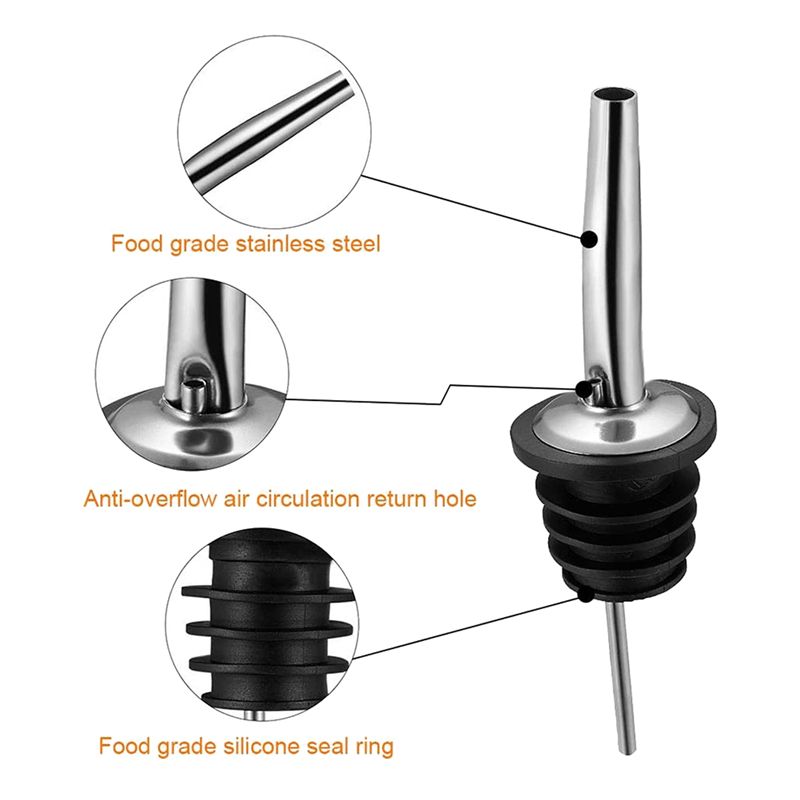 60 шт. носиков для розлива из  – обзор и цена Speed Pourer Cap