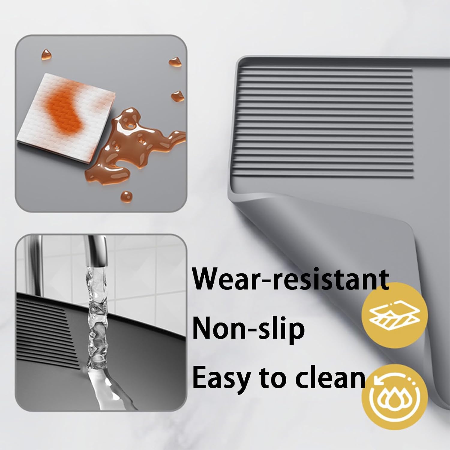 Силиконовый коврик для кофе 3- – обзор и цена Bar Mat Rubber